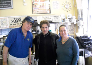 Michael Imperioli stopped by for a "hit" of our famous Skillet country ham.